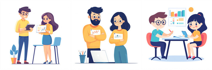 Engaging Business Collaboration: Strategies for Young Professionals in a Modern Office Environment