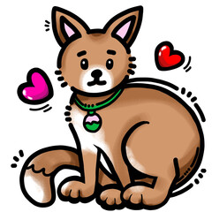 cat and , cartoon cat 