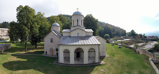Old medieval Orthodox monastery Saint Nikola, Banja Pribojska