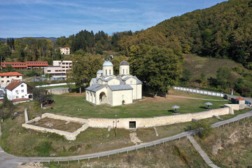 Old medieval Orthodox monastery Saint Nikola, Banja Pribojska