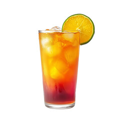 Agua fresca drink isolated on transparent or white background