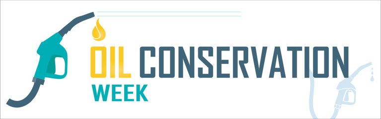 Human hands conserving crude oil concept- simple vector graphic. This illustration represents concept of conservation of petroleum, fossil fuel, petrol & diesel, oil conservation week petrol 