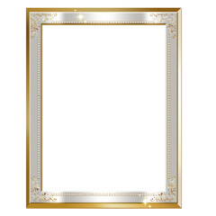 border gold element