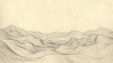 Obraz premium Biblical Illustration of Psalms 29: Vast Desert Landscape Trembling as the Lord’s Voice Echoes Across It, Perfect for Faith-Based and Inspirational Use.