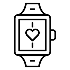 Obraz premium Smartband Icon Style