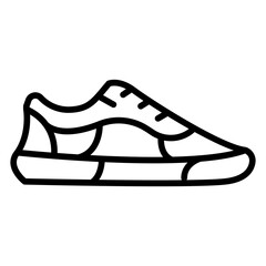 Exercise Shoes Icon Style