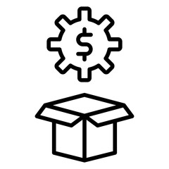 Product As A Service Icon Style