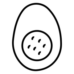 Deviled Eggs Icon Style