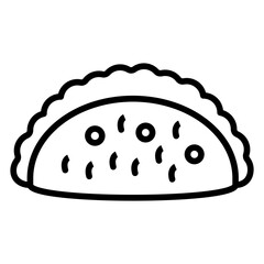 Empanada Icon Style