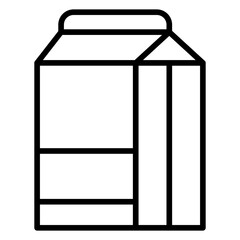 Dairy Free Food Icon Style