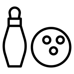 Bowling Icon Style