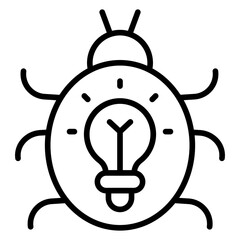 Bioluminescence Icon Style