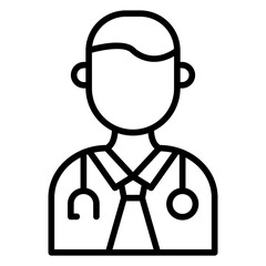 Obraz premium Doctor Icon Style