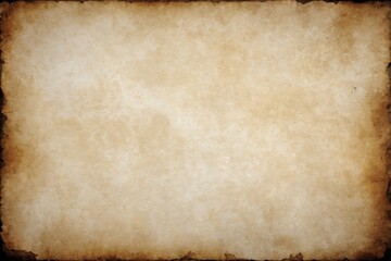 Vintage aged parchment paper background texture