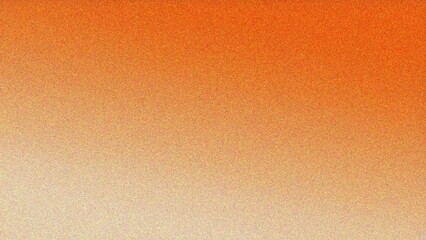 Fototapeta premium Orange color grainy banner background noisy color gradient texture poster header cover backdrop design