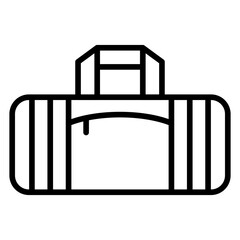 Sport Bag Icon Style