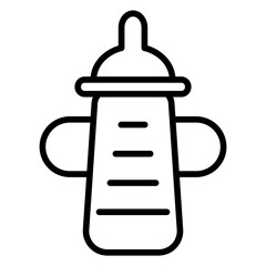 Baby Feeder Icon Style