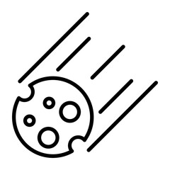 Asteroid Icon Style