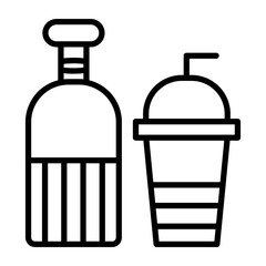 Beverages Icon Style