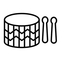 Drum Icon Style