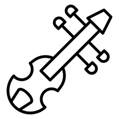 Violin Icon Style