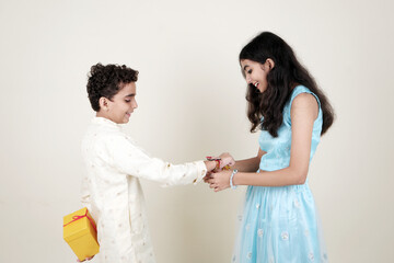 Celebrating the timeless bond of brother and sister on Raksha Bandhan.
