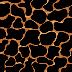 Leopard pattern seamless background and printing or home decorate and more.