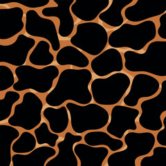 Leopard pattern seamless background and printing or home decorate and more.
