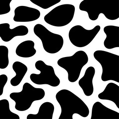 Cow print pattern animal skin abstract for printing, cutting, stickers, cover, wall stickers, home decorate and more.