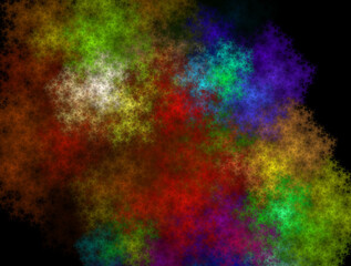 Imaginatory fractal abstract background Image