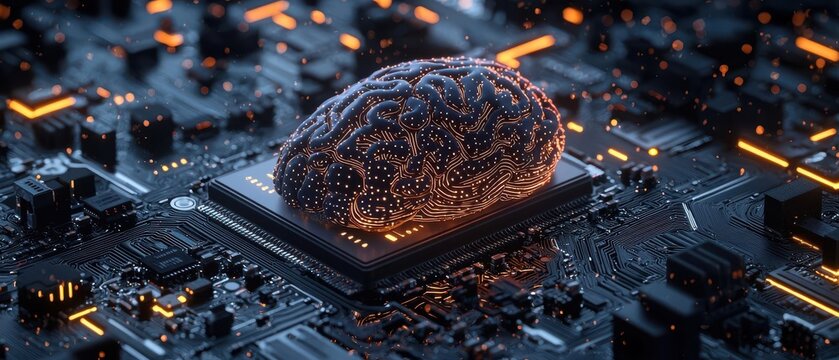 Neuromorphic chip simulating neural networks