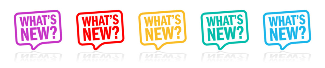 What's new?