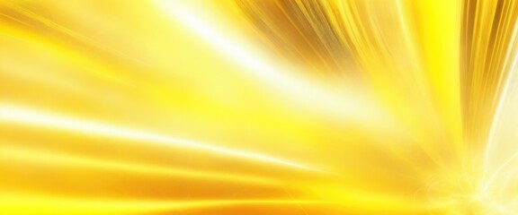 Obraz premium Abstract background vibrant Yellow with light streaks conveying speed and motion