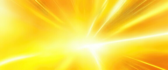 Obraz premium Abstract background vibrant Yellow with light streaks conveying speed and motion