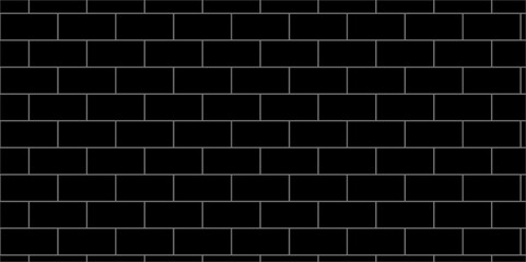 black brick wall background. Brick wall background. Black or dark gray pattern grainy concrete wall stone texture background.	