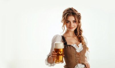 Octoberfest waitress