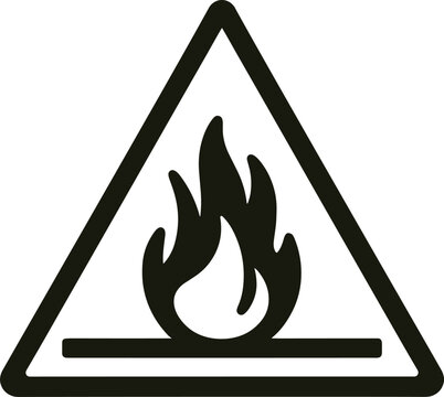 Warning Sign, Highly Flamable sign