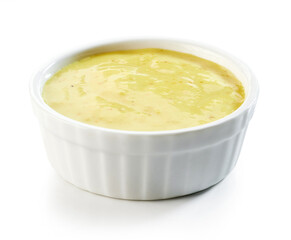 bowl of garlic sauce