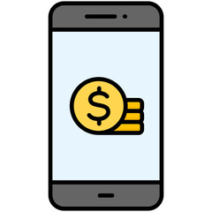 Mobile Banking Icon