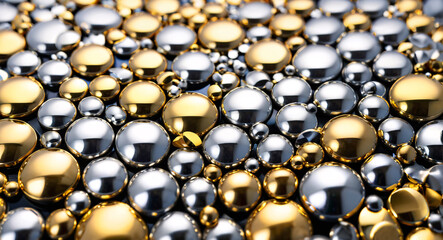 Abstract Textured Metallic Background