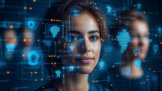 Modern digital interface for hiring and networking, featuring advanced recruitment tools for future workforce management.
