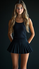 Fototapeta premium Girl profile