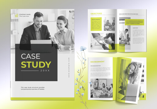 Modern Case Study Layout