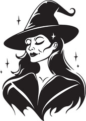 beautiful halloween witch