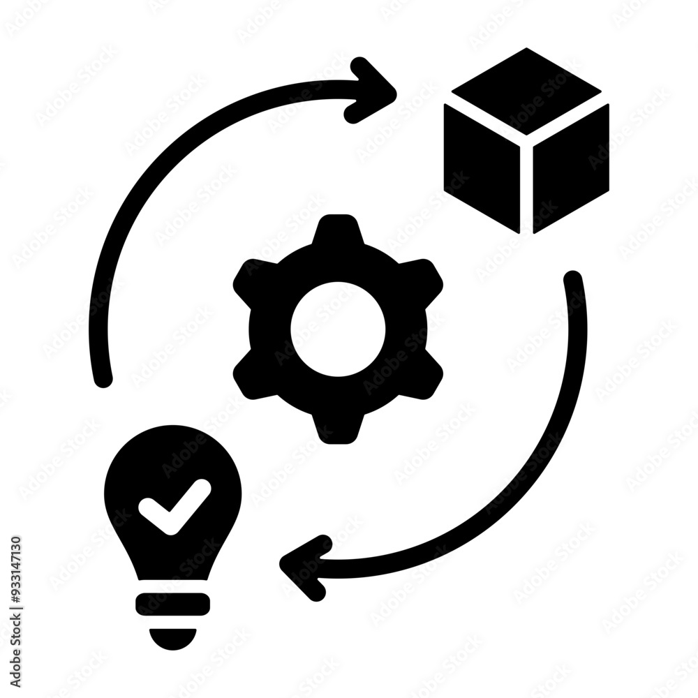 Poster Product Development Icon