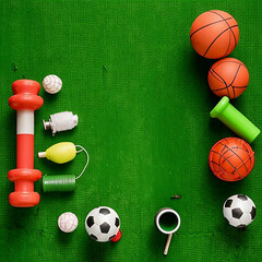 Sports equipment, sportswear, sport accessories, balls, basketball ball, football ball, soccer, soccer ball, tennis