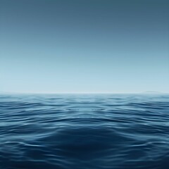 Fototapeta premium blue sky sea view poster, printable