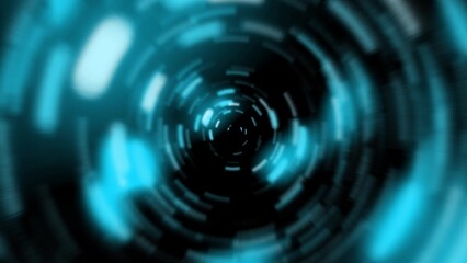 Abstract neon tunnel  background.