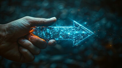 Futuristic animal Market Graph Digital Finance Visualization on a Grid Background