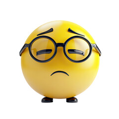 Sad Emoticon Or Emoji, Generative AI